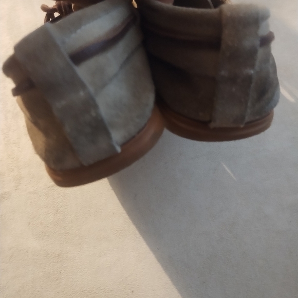 N.d.c Hand Made Taupe Men's Suede Loafers Size 42 - Picture 3 of 5